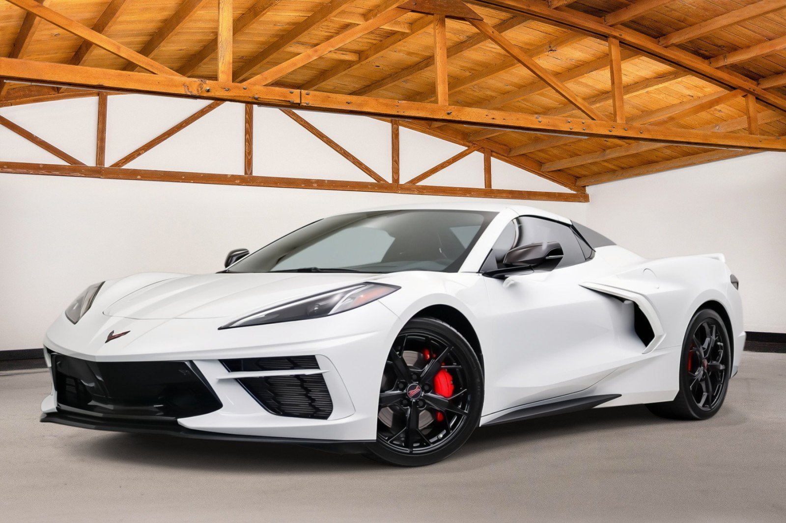 Used 2021 Chevrolet Corvette Stingray Premium Conv w/ Z51 Performance Package RWD image 2