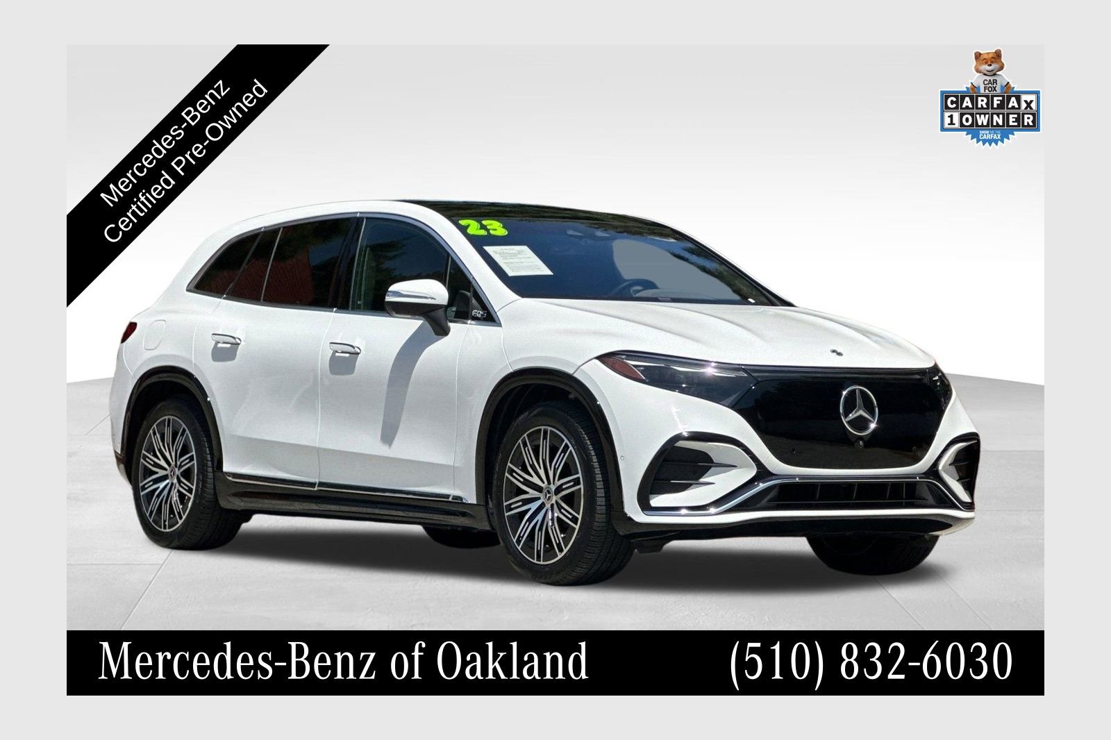 Used 2023 Mercedes-Benz EQS 580 4MATIC SUV image 1