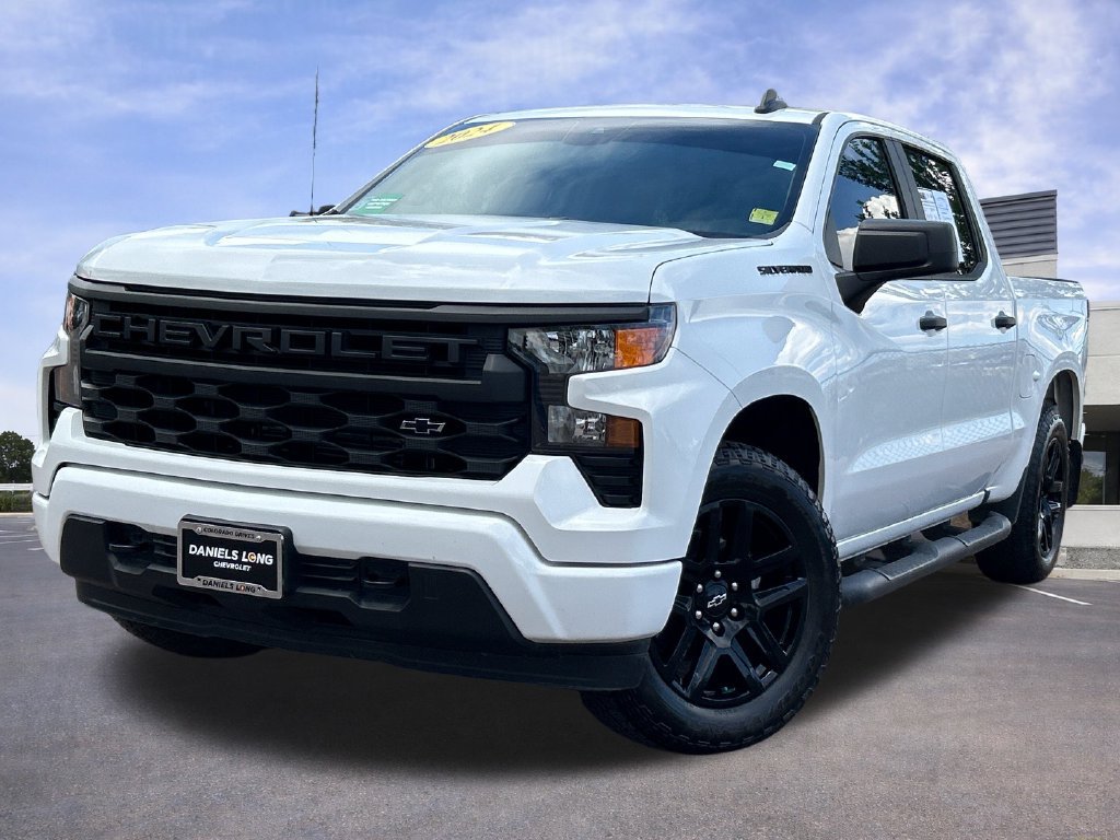 Used 2024 Chevrolet Silverado 1500 Custom w/ Turbomax Blackout Package