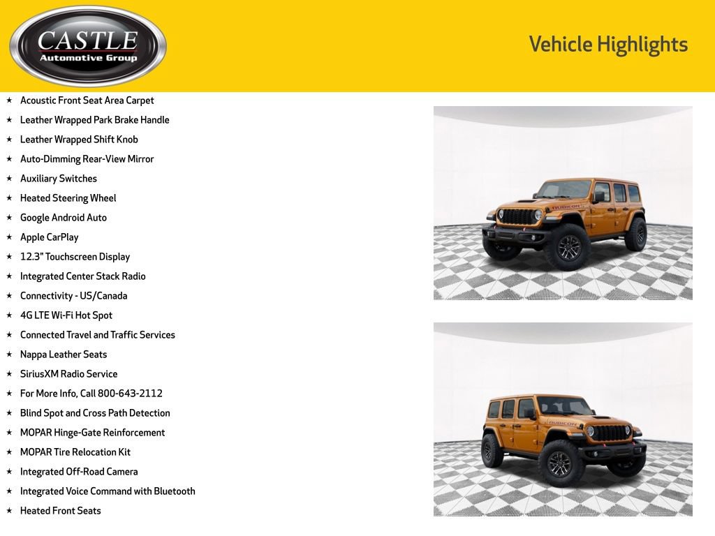 New 2026 Jeep Wrangler Unlimited Rubicon AWD/4WD image 18