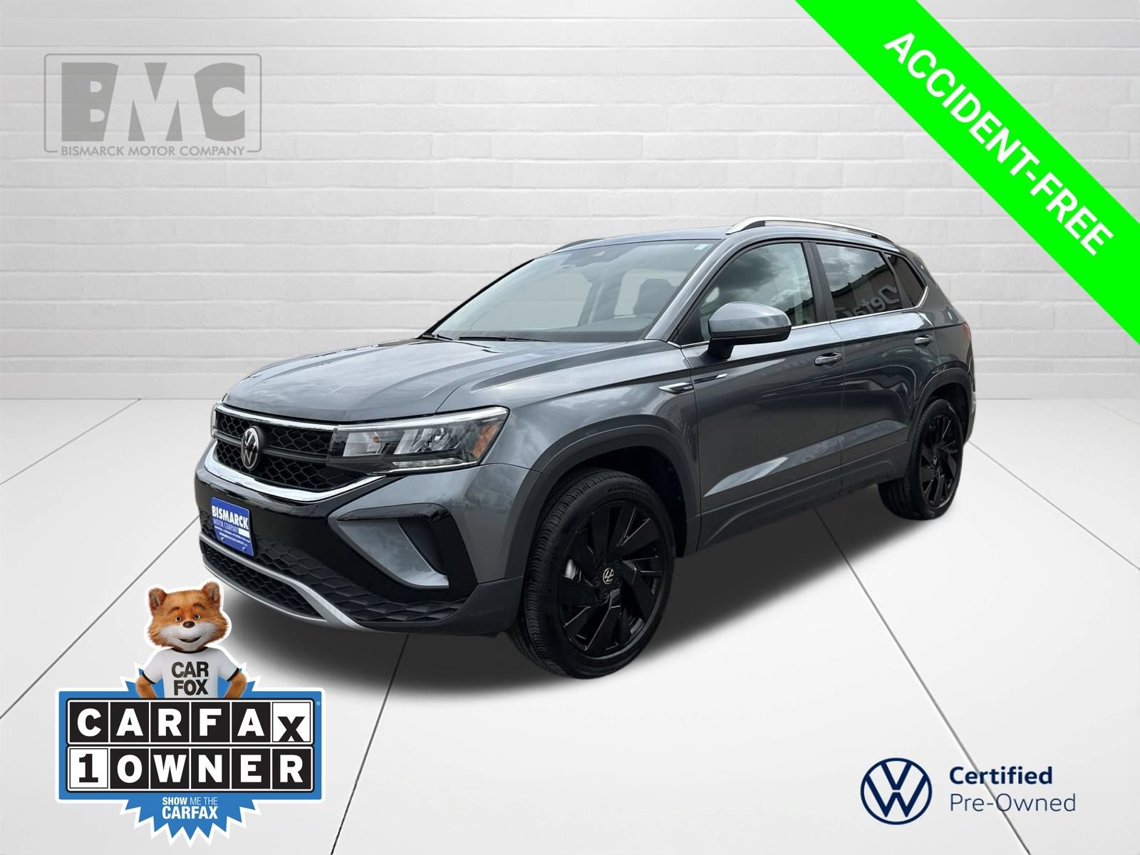 Certified 2023 Volkswagen Taos SE w/ Panoramic Sunroof Package