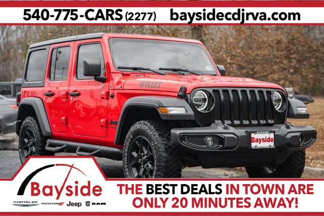 Used 2021 Jeep Wrangler Unlimited Sport image 1