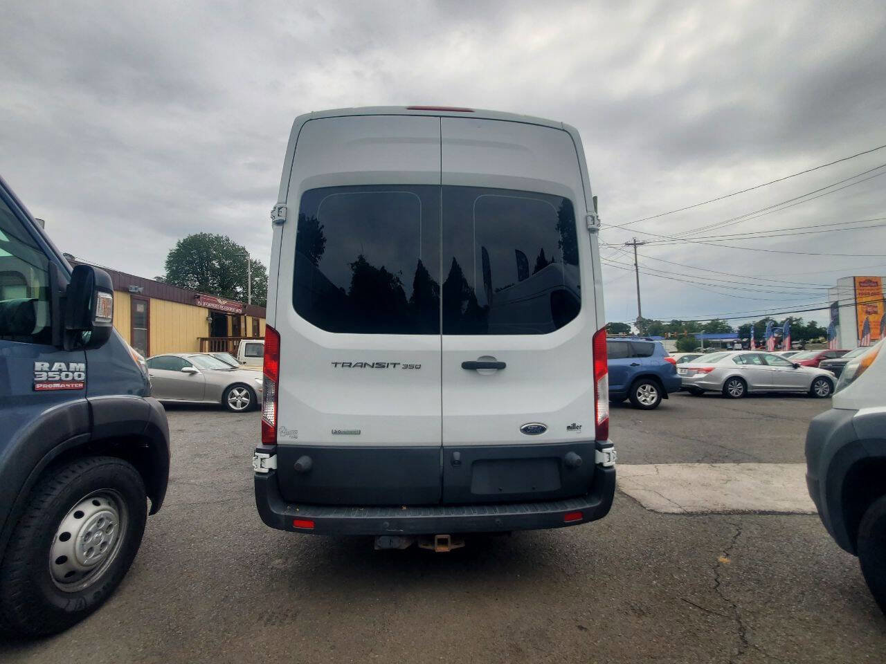 Used 2015 Ford Transit 350 148 High Roof Extended w/ Interior Upgrade Package RWD image 8