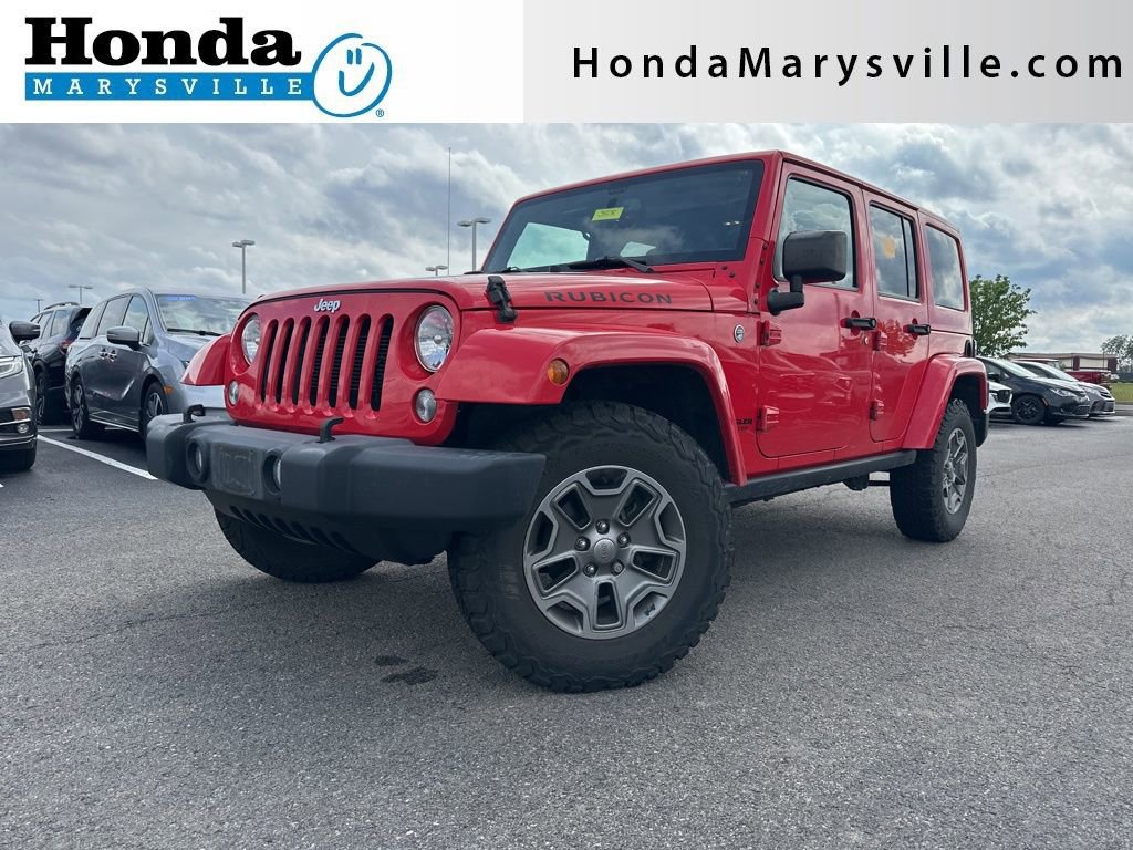 Used 2015 Jeep Wrangler Unlimited Rubicon w/ Connectivity Group