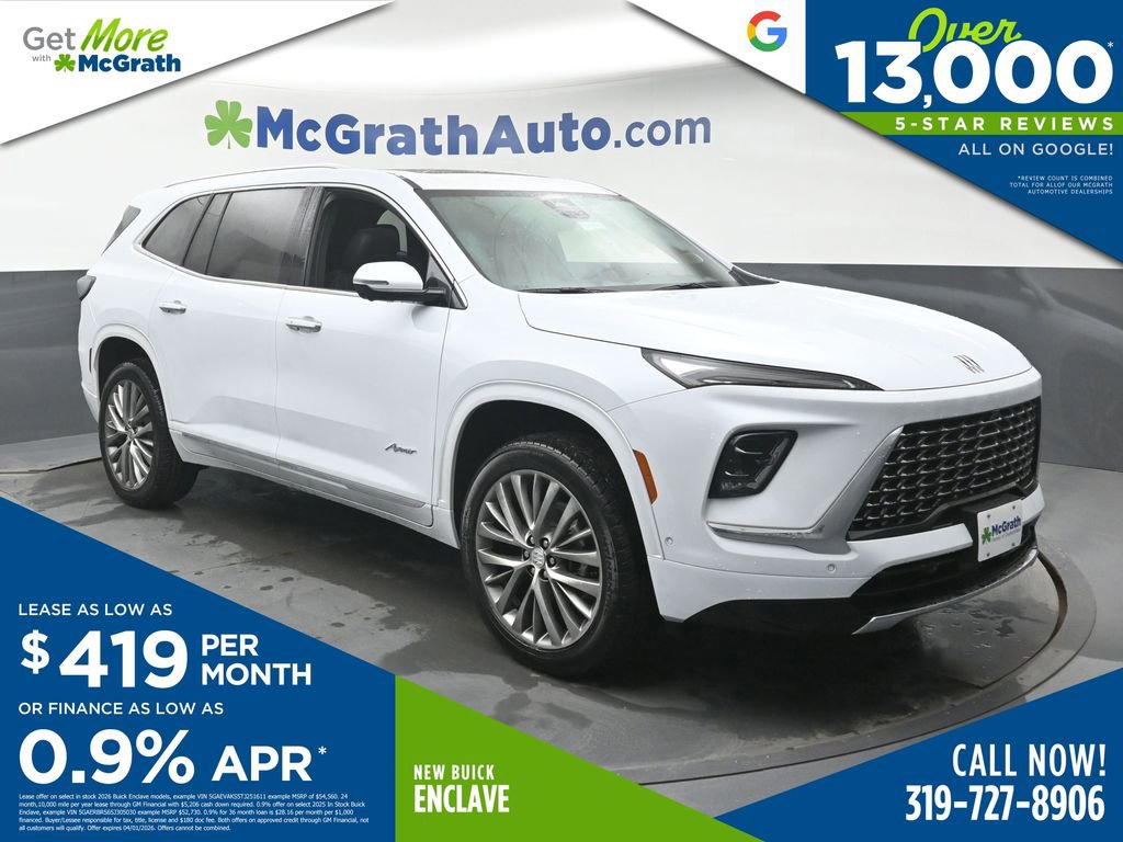 New 2026 Buick Enclave Avenir w/ Super Cruise Package image 1