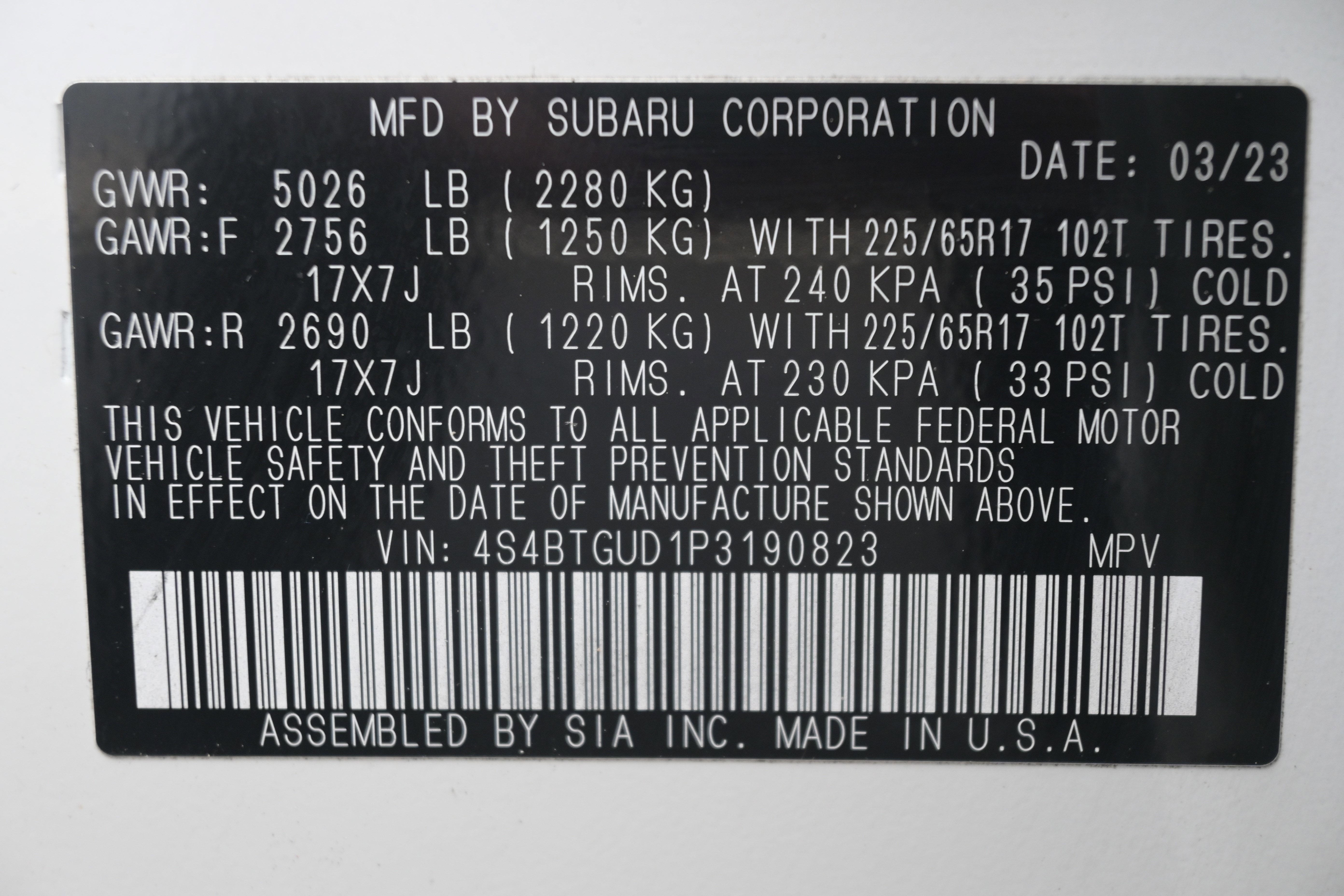 Used 2023 Subaru Outback Wilderness image 37