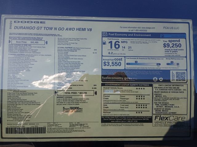 New 2026 Dodge Durango GT image 22
