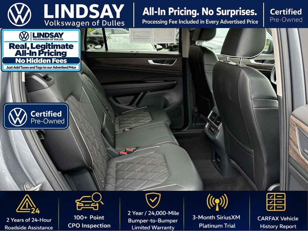 Certified 2024 Volkswagen Atlas SEL Premium R-Line AWD/4WD image 14