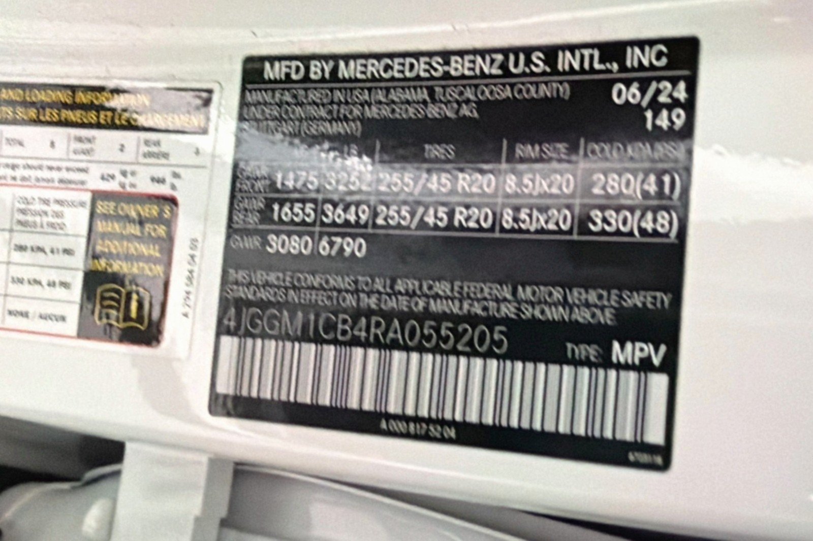 Certified 2024 Mercedes-Benz EQE 350+ 4MATIC SUV image 26