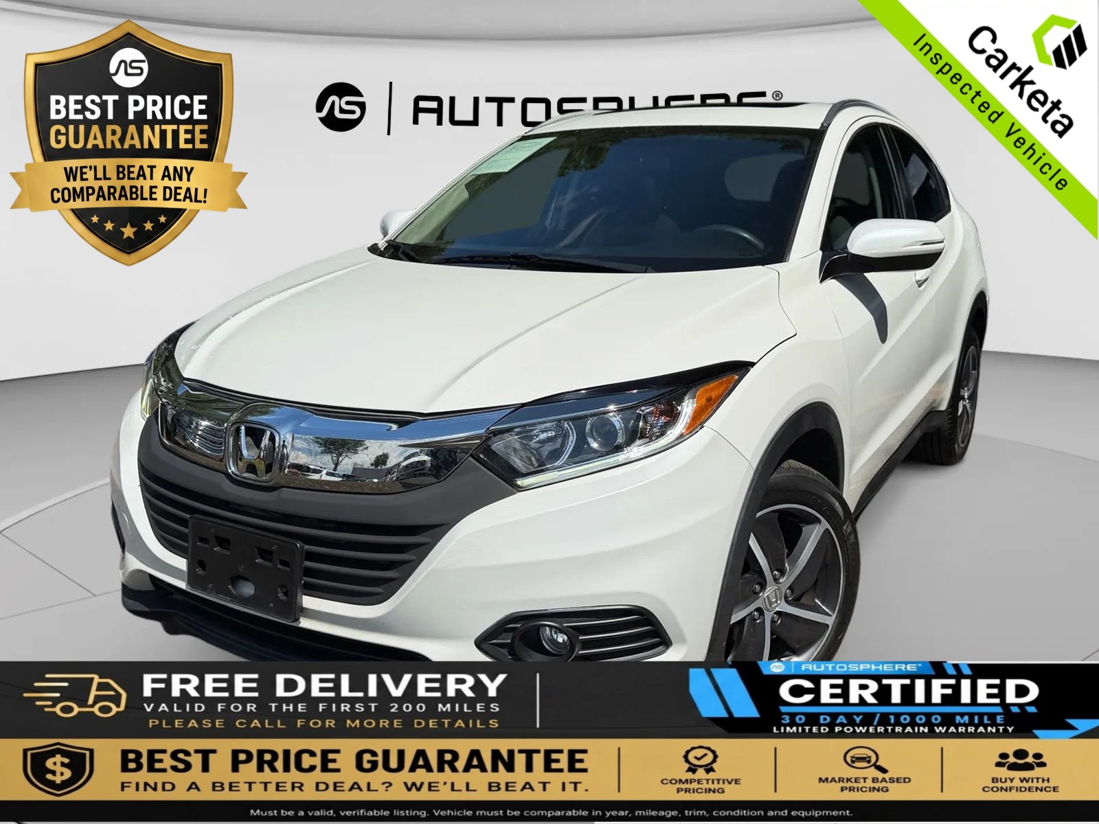 Used 2022 Honda HR-V EX image 1