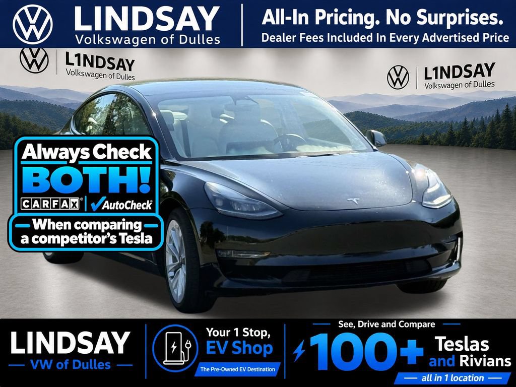 Used 2022 Tesla Model 3 Long Range AWD/4WD image 1