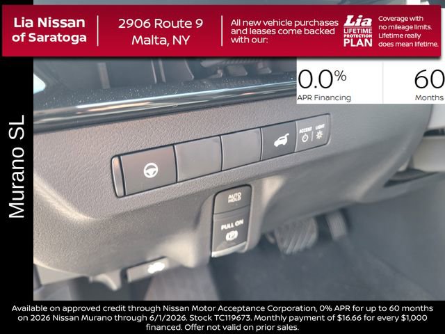 New 2026 Nissan Murano SL AWD/4WD image 16