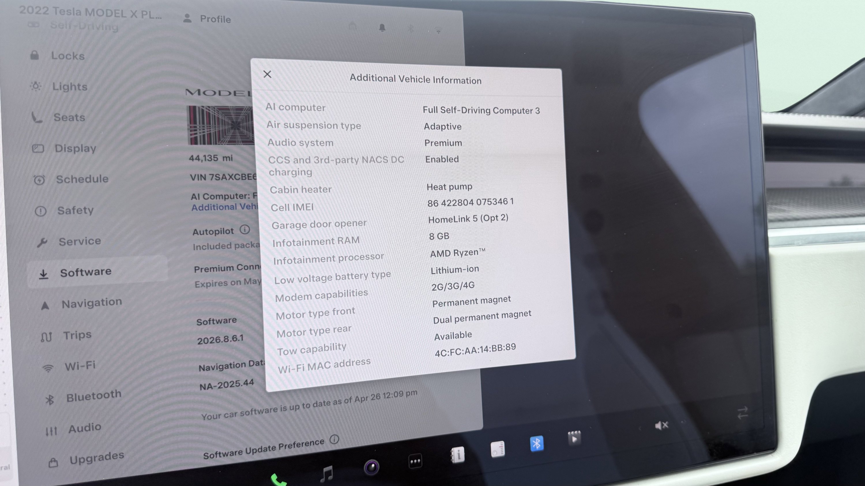 Used 2022 Tesla Model X Plaid AWD/4WD image 85