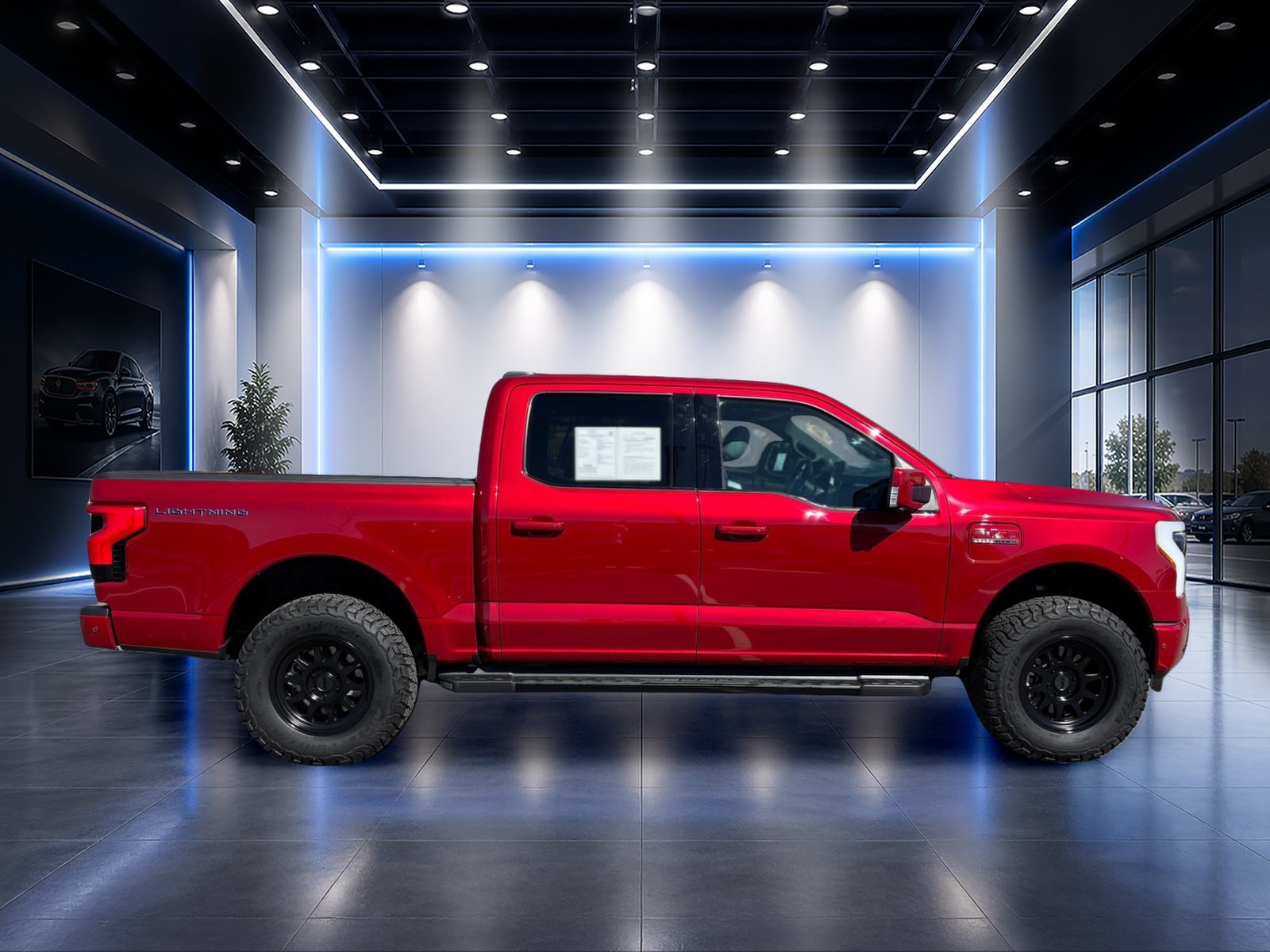 Used 2023 Ford F150 Lightning Lariat w/ Equipment Group 511A High AWD/4WD image 3