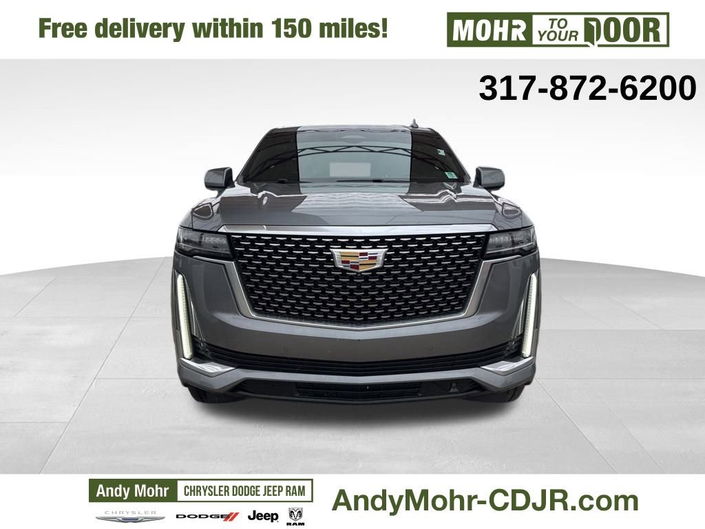 Used 2021 Cadillac Escalade ESV Premium Luxury w/ Driver Assist Tech Package image 2