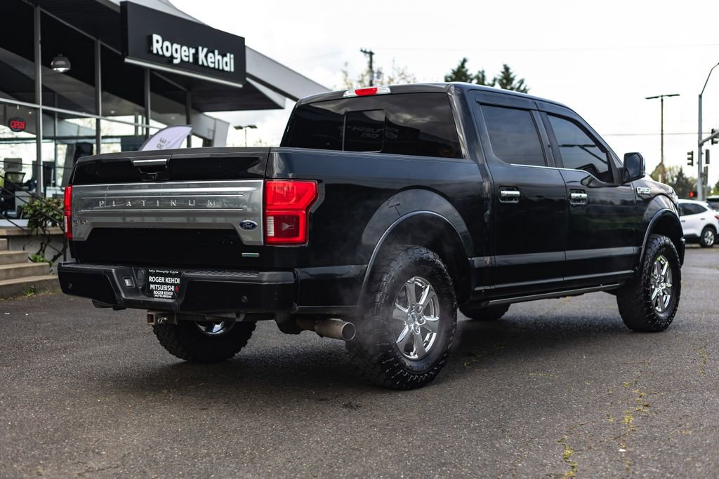Used 2018 Ford F150 Platinum w/ Technology Package AWD/4WD image 7