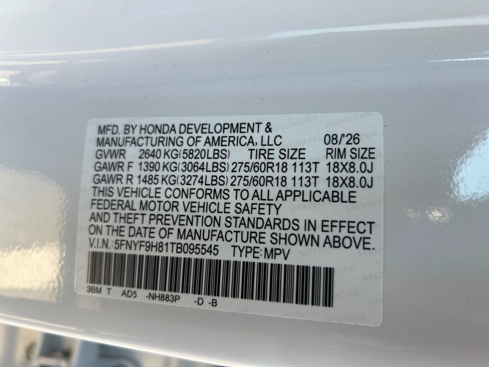 New 2026 Honda Passport TrailSport Elite image 35