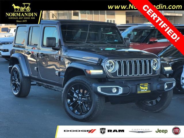 Certified 2025 Jeep Wrangler Unlimited Sahara w/ Safety Group