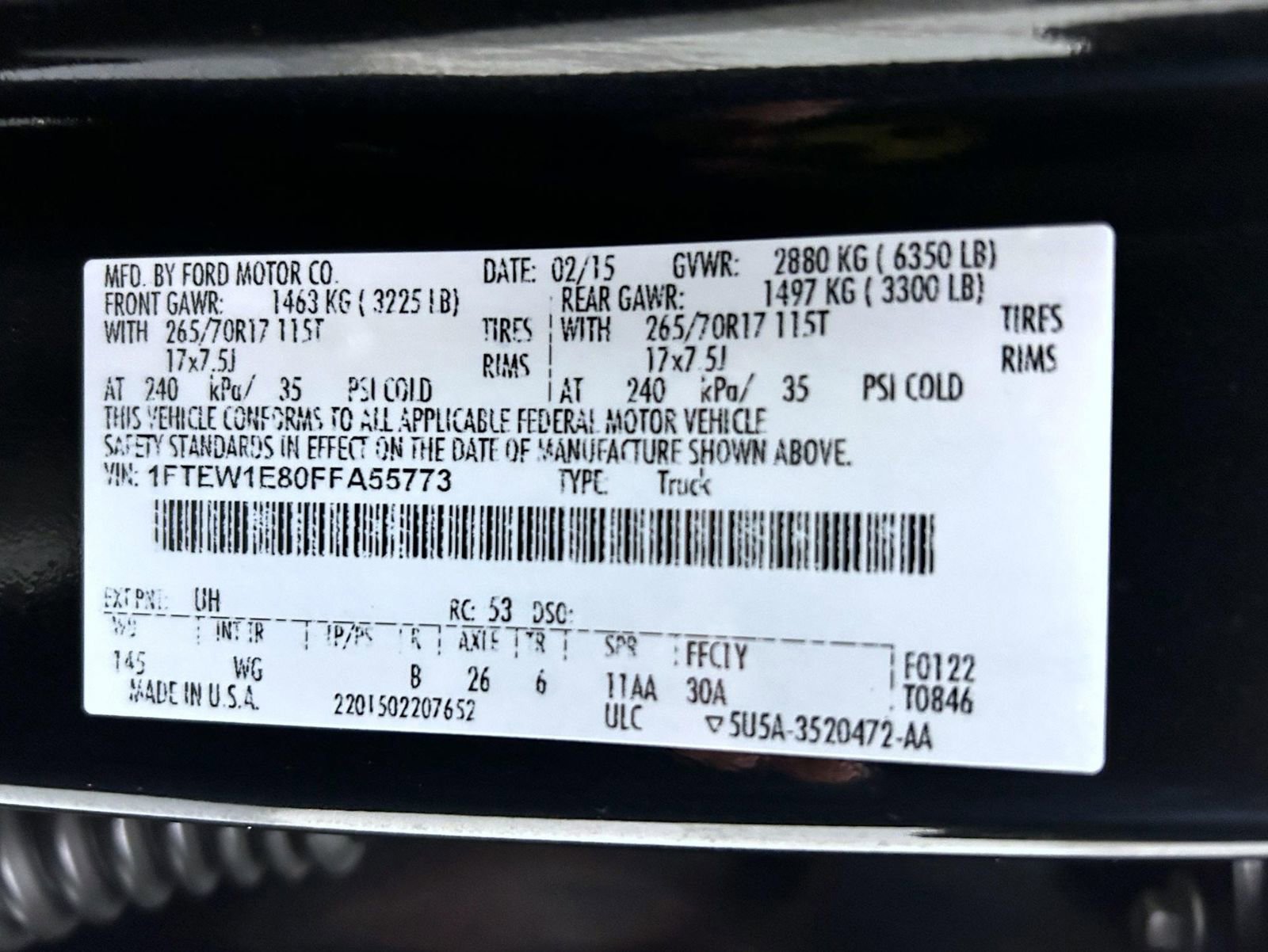 Used 2015 Ford F150 XL w/ Equipment Group 101A Mid image 25