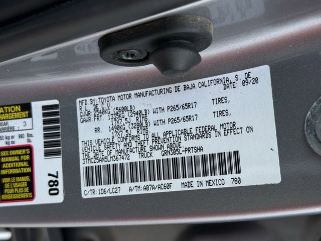Used 2020 Toyota Tacoma 4x4 Double Cab image 36