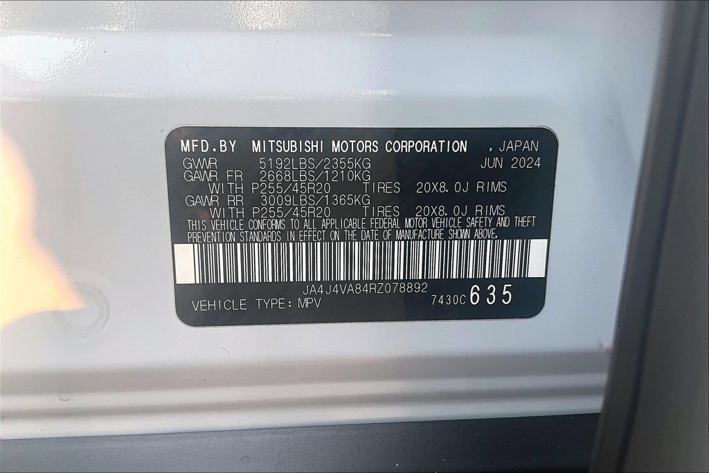 Used 2024 Mitsubishi Outlander SE AWD/4WD image 32