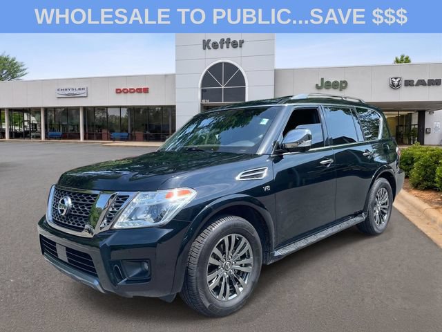 Used 2019 Nissan Armada Platinum w/ Captain's Chairs Package AWD/4WD image 1
