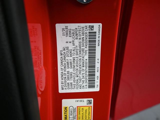 New 2026 Honda Civic Sport image 4