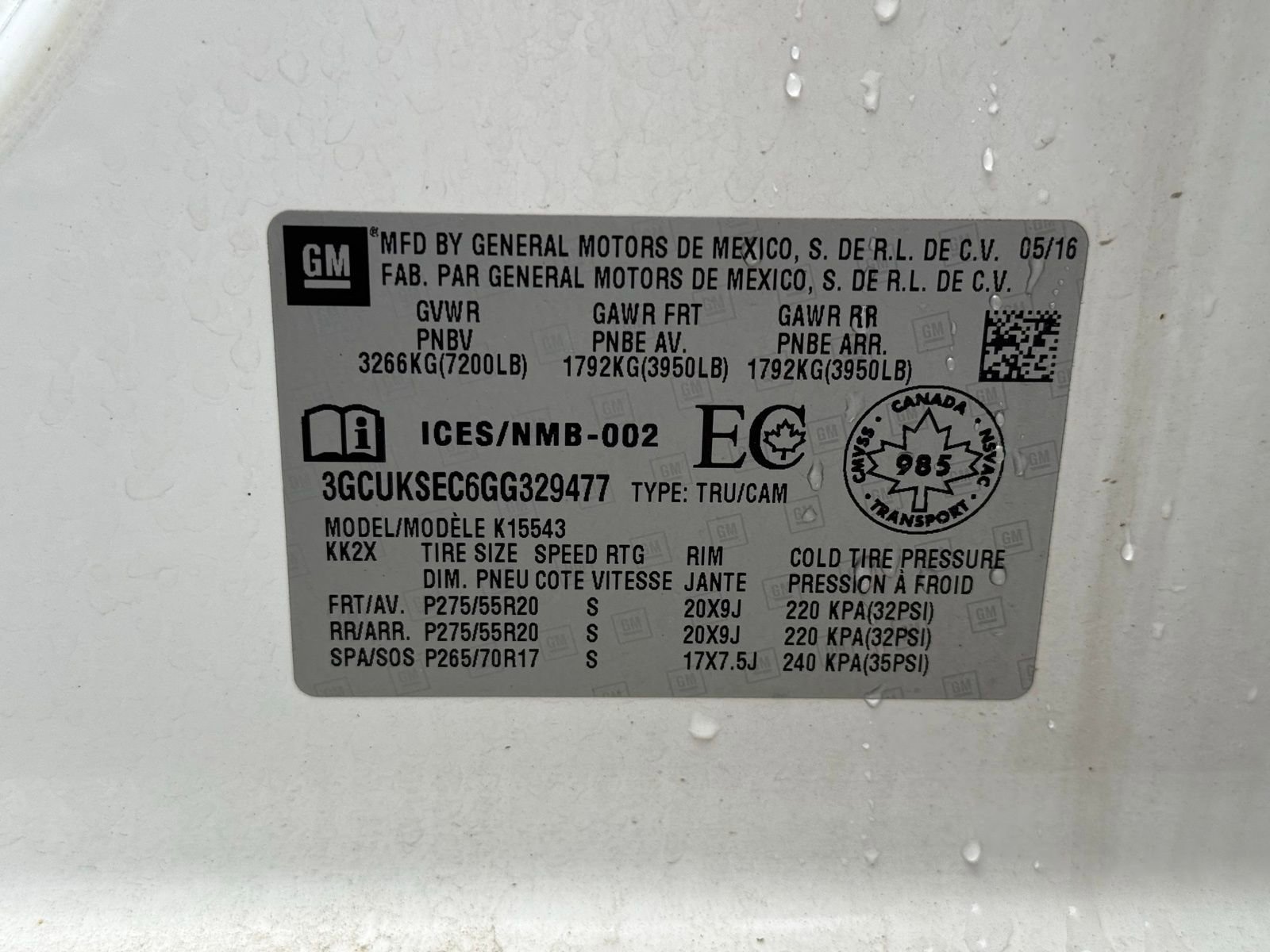 Used 2016 Chevrolet Silverado 1500 LTZ w/ Sport Package image 26