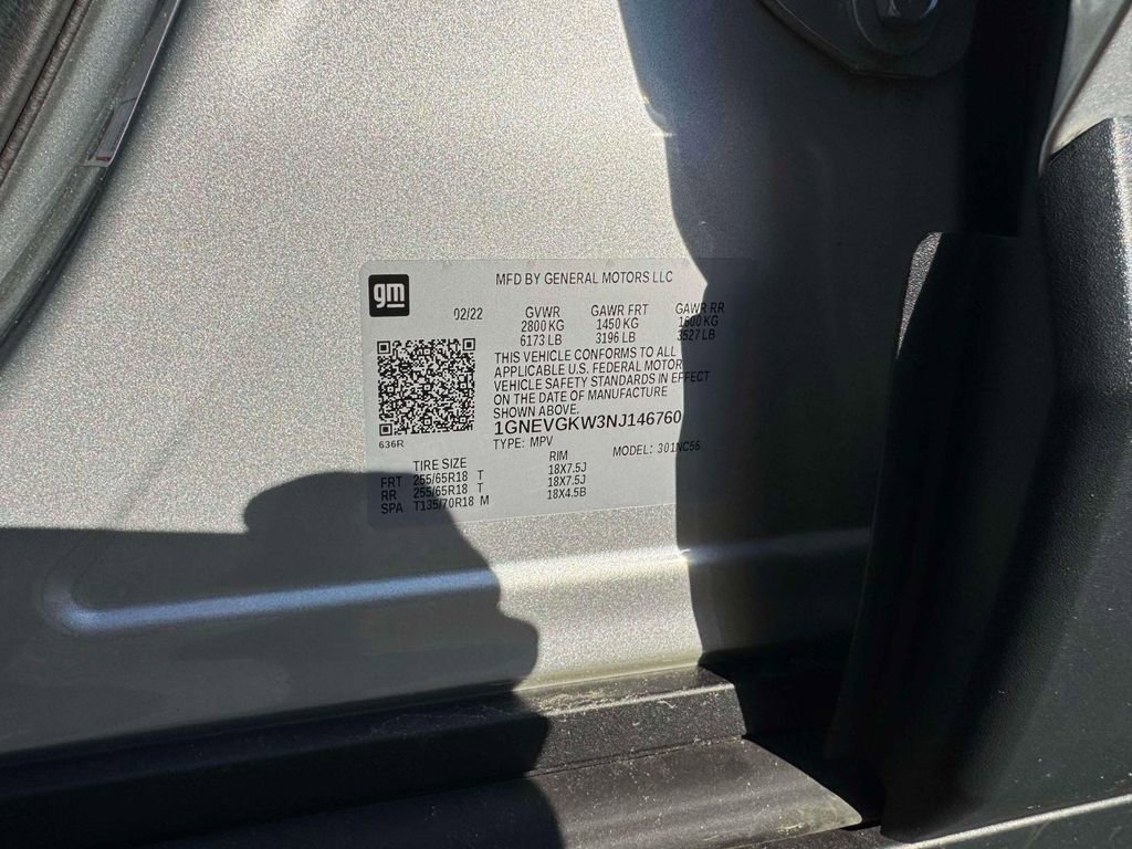 Used 2022 Chevrolet Traverse LT AWD/4WD image 13