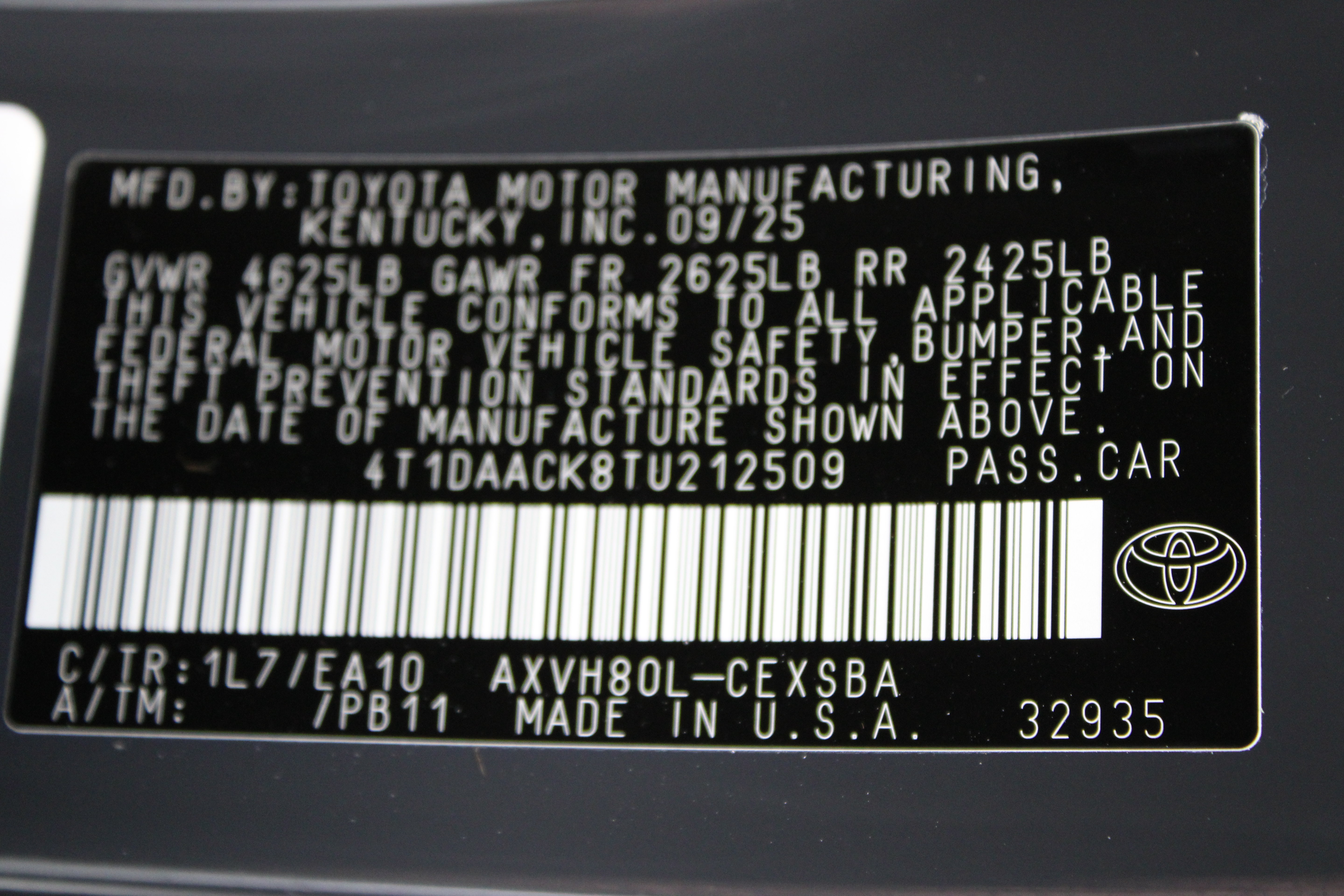 Used 2026 Toyota Camry SE FWD image 38