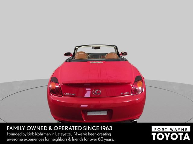 Used 2002 Lexus SC 430 Convertible RWD image 8