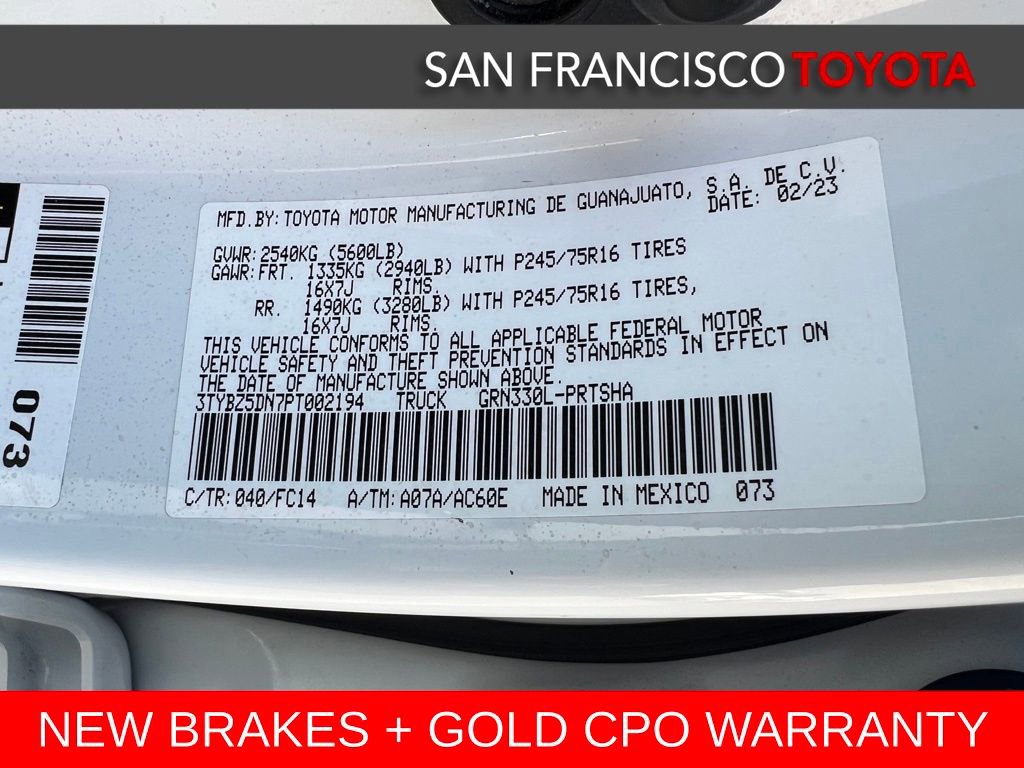 Certified 2023 Toyota Tacoma SR5 RWD image 38