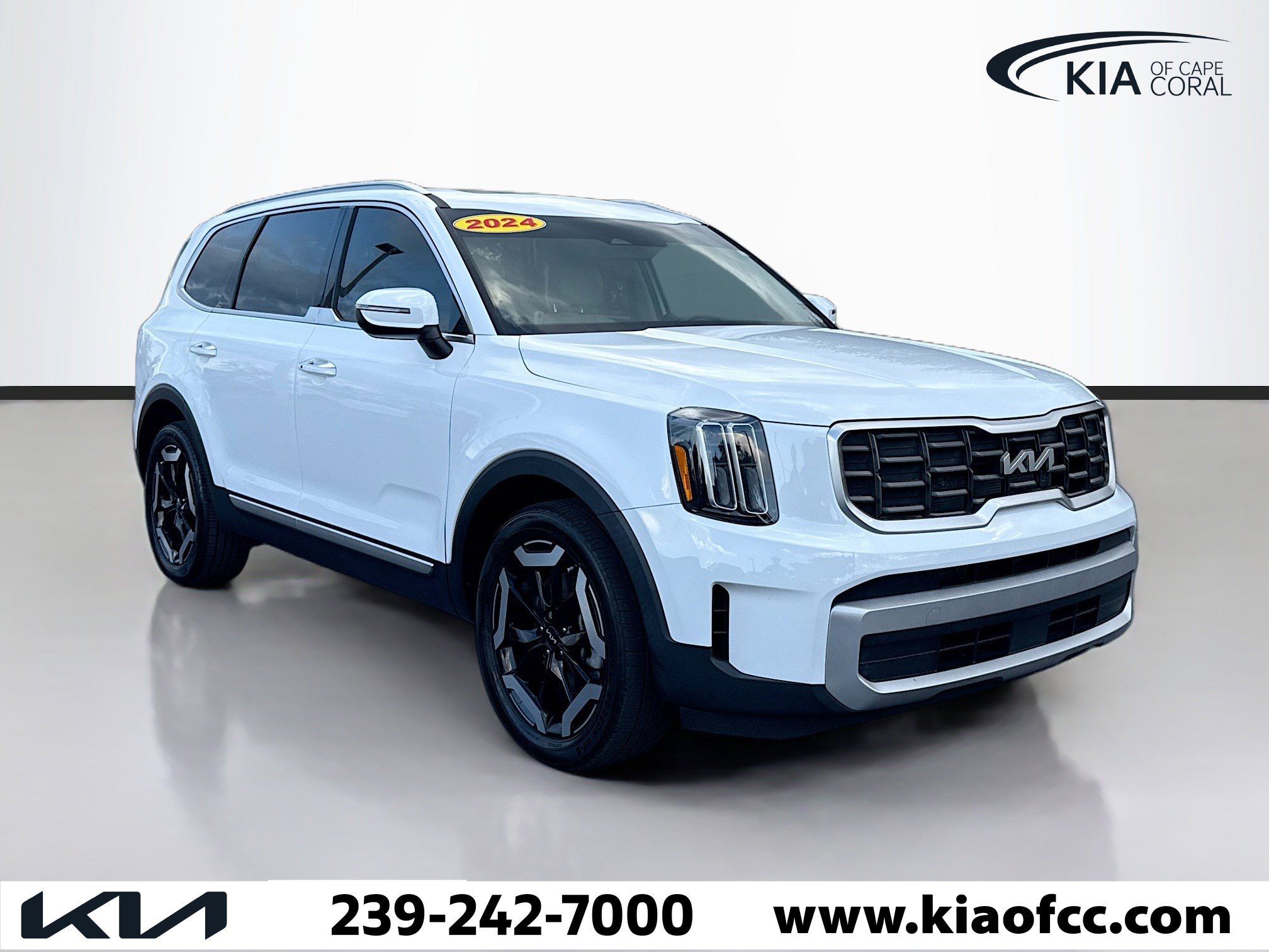 Certified 2024 Kia Telluride S w/ S Sunroof Package image 1