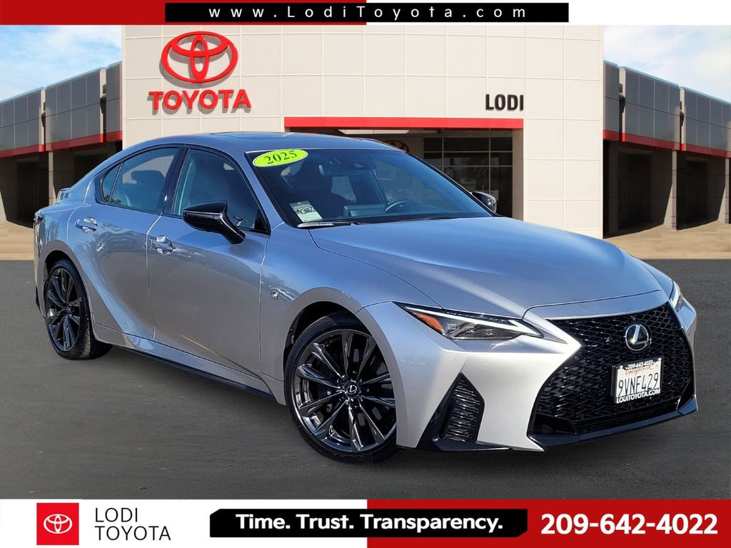 Used 2025 Lexus IS 350 F Sport w/ Navigation Package image 1