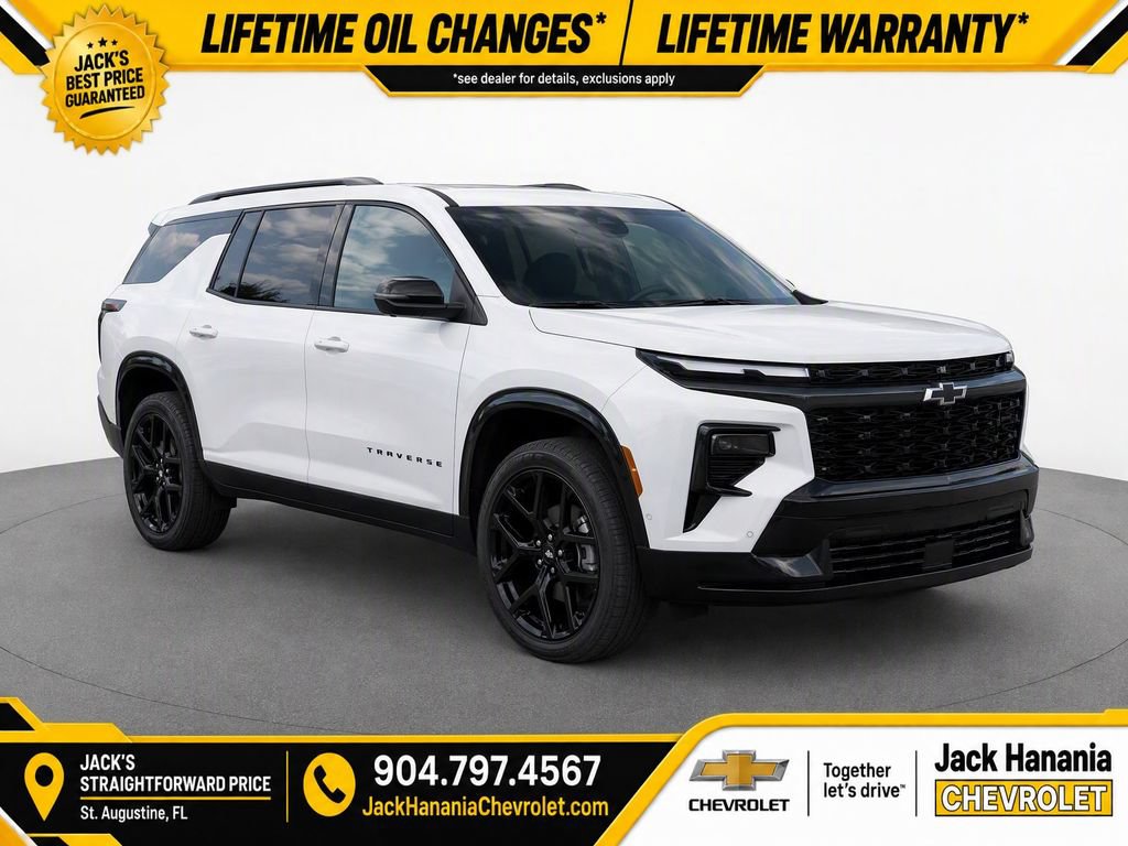New 2026 Chevrolet Traverse RS