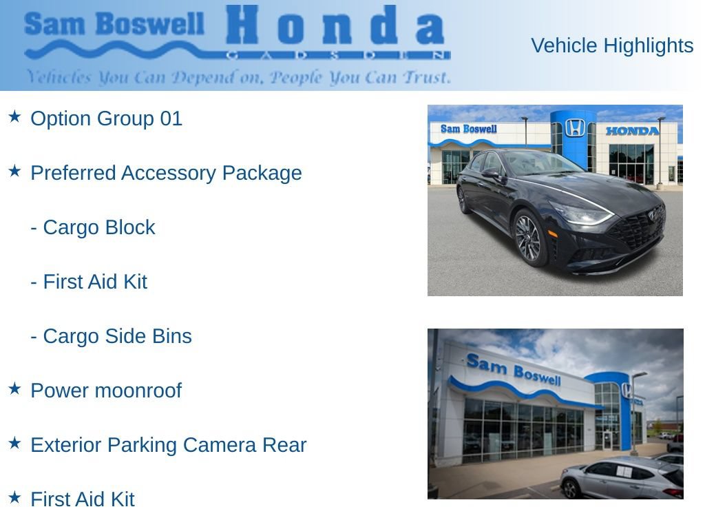 Used 2023 Hyundai Sonata Limited w/ Preferred Accessory Package FWD image 5