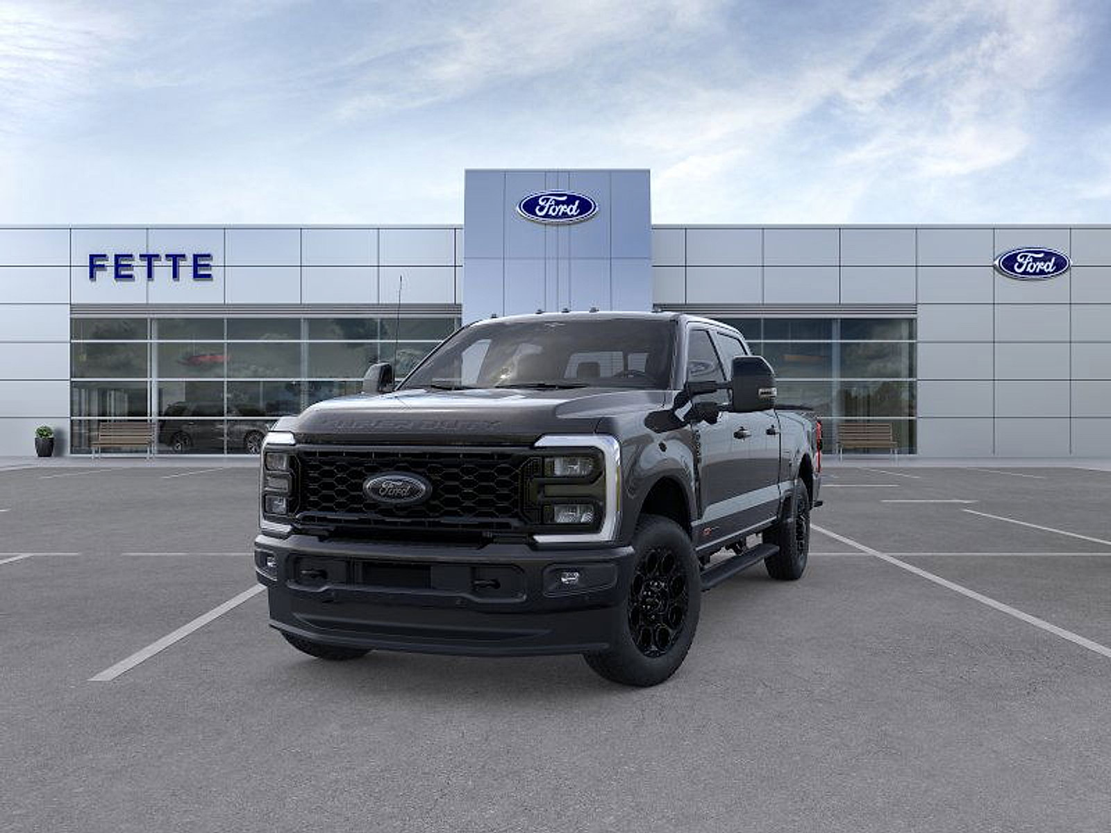 New 2026 Ford F350 Lariat w/ Black Appearance Package image 2