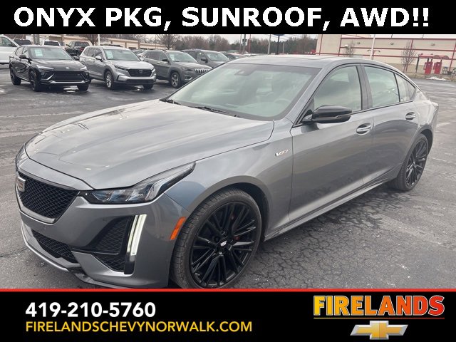 Certified 2022 Cadillac CT5 V w/ LPO, ONYX Package image 6