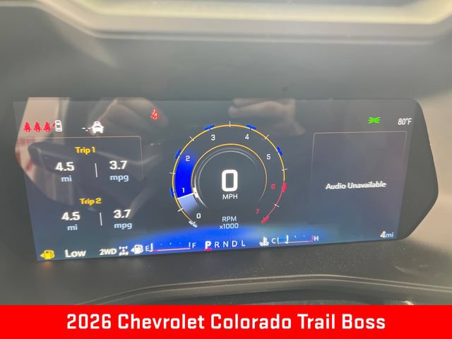 New 2026 Chevrolet Colorado Trail Boss AWD/4WD image 16