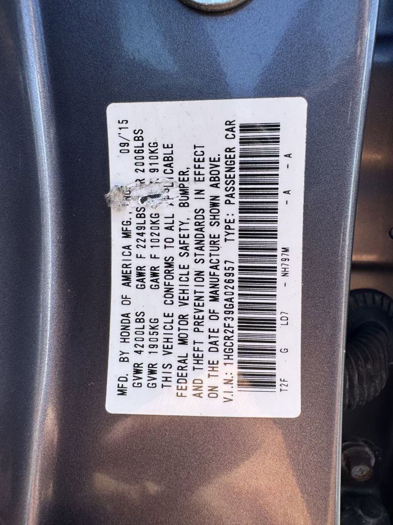 Used 2016 Honda Accord LX image 15