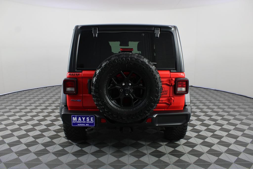 Used 2025 Jeep Wrangler Unlimited Sport S 4xe AWD/4WD image 21