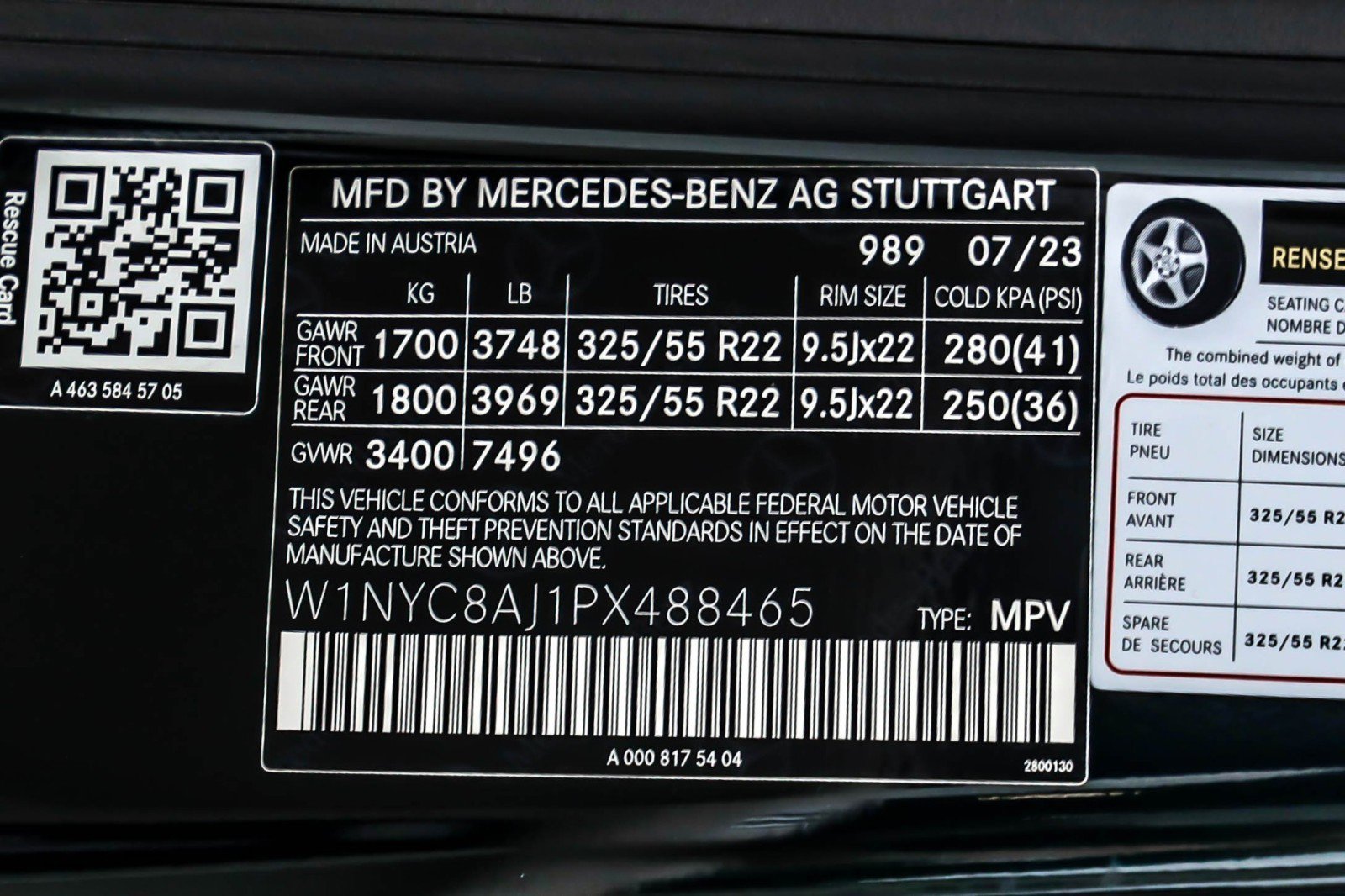 Used 2023 Mercedes-Benz G 63 AMG Squared image 25