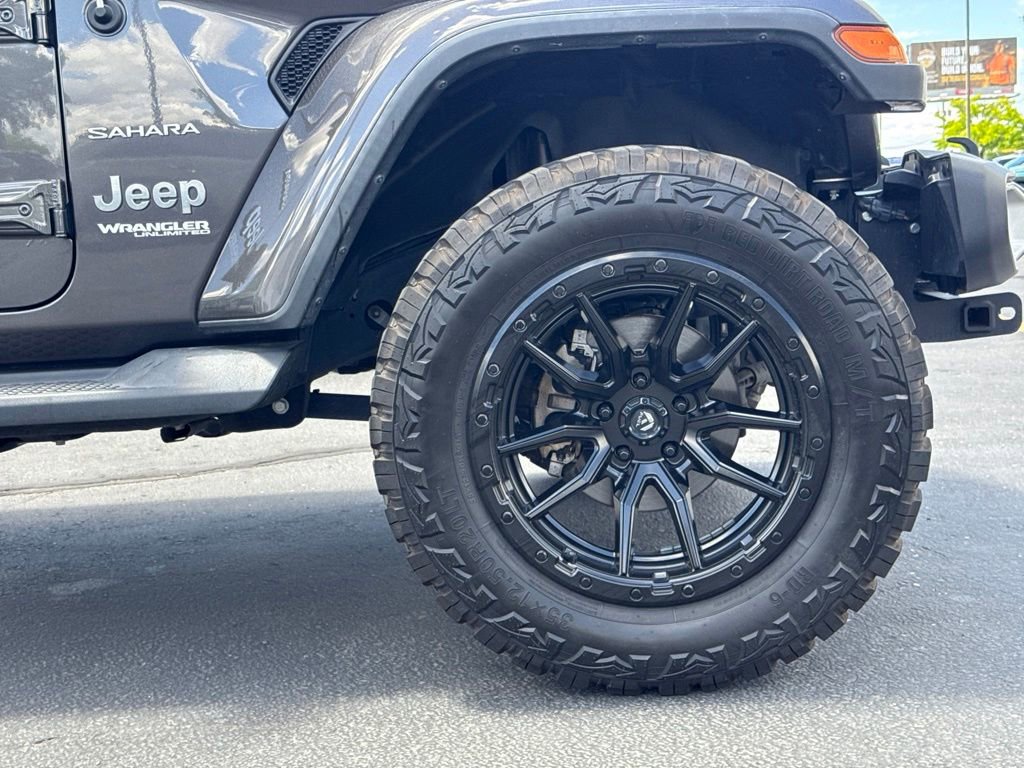 Used 2020 Jeep Wrangler Unlimited Sahara w/ Safety Group AWD/4WD image 8