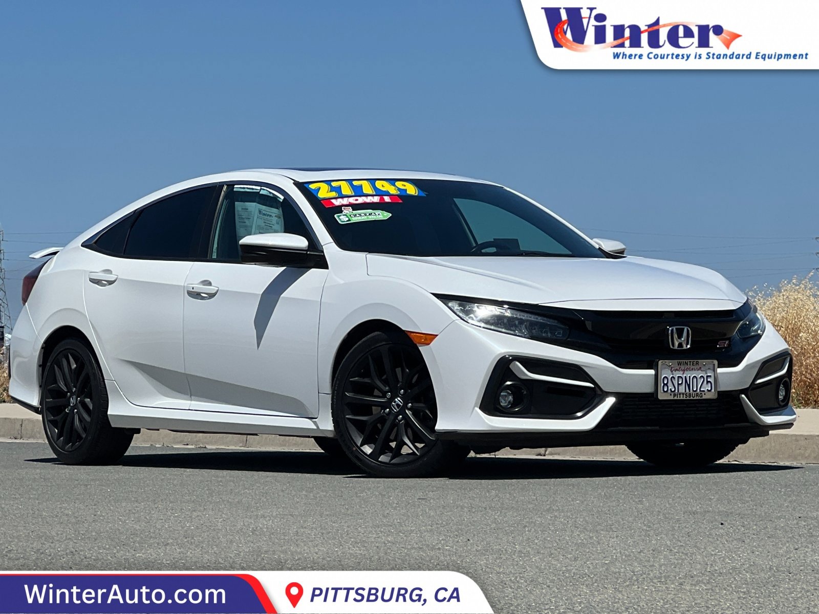 Used 2020 Honda Civic Si