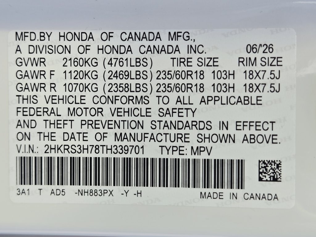 Certified 2026 Honda CR-V EX-L image 32