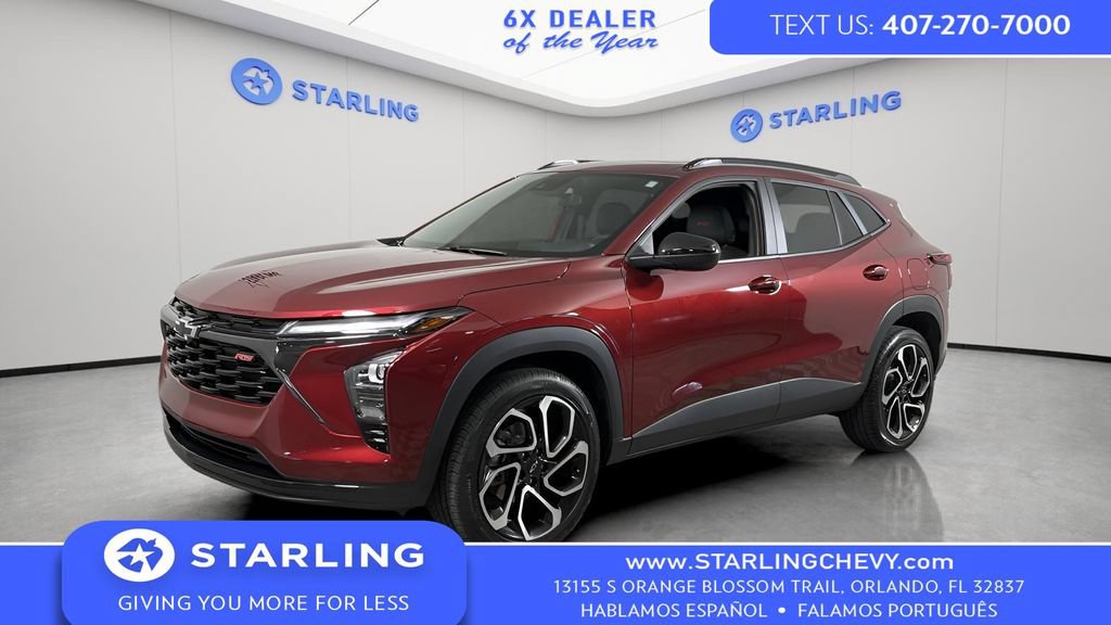 Certified 2024 Chevrolet Trax RS w/ Sunroof Package