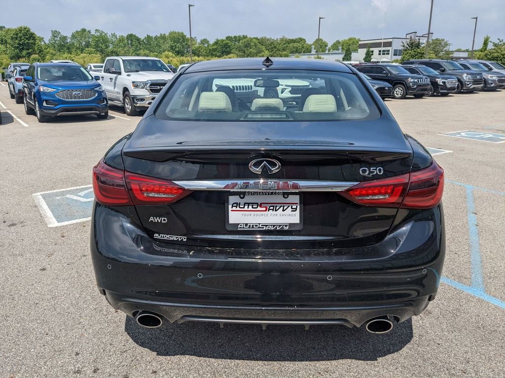 Used 2023 INFINITI Q50 Luxe w/ Cargo Package image 7