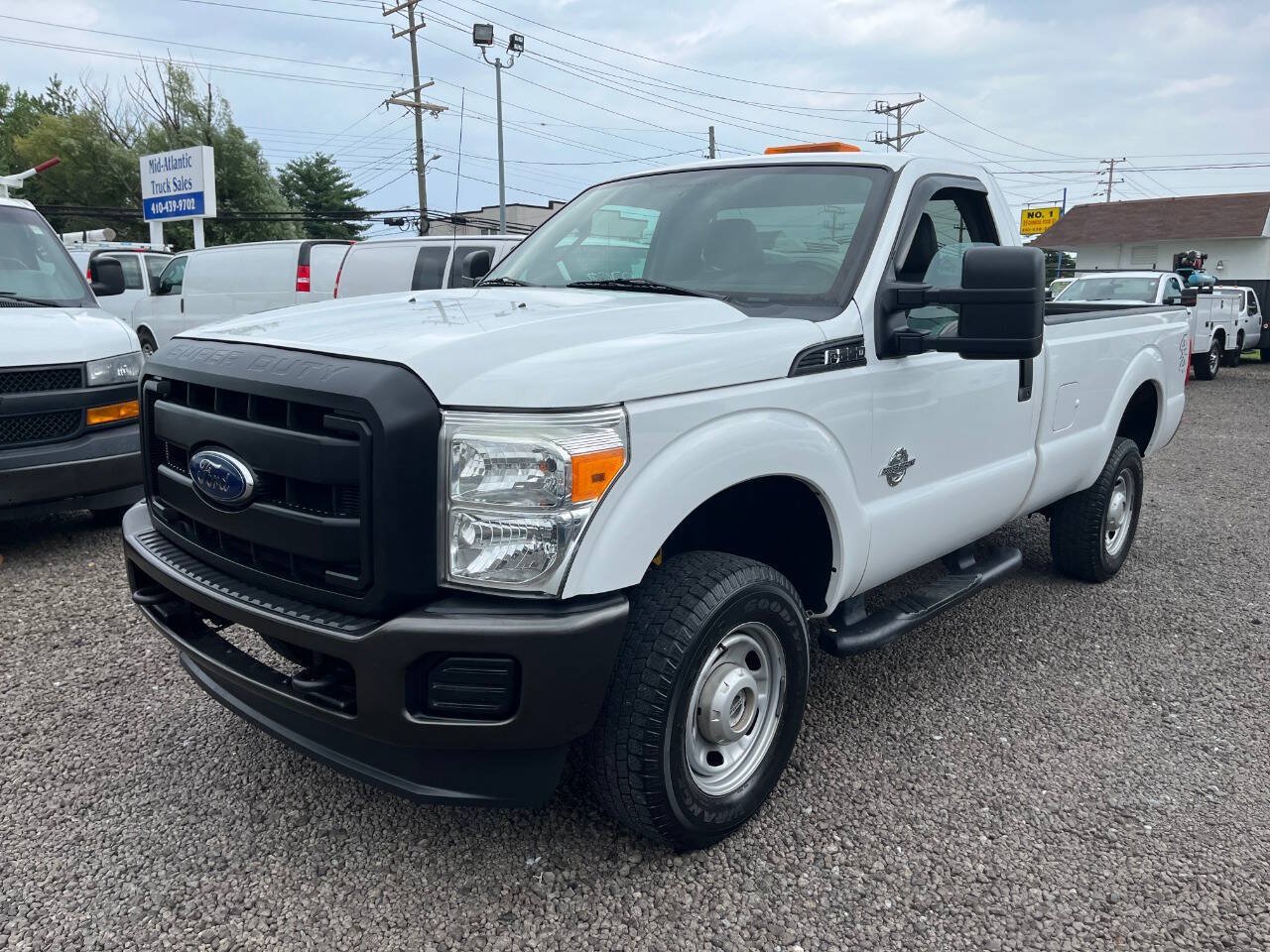 Used 2014 Ford F250 XL w/ Snow Plow Prep Package AWD/4WD image 2