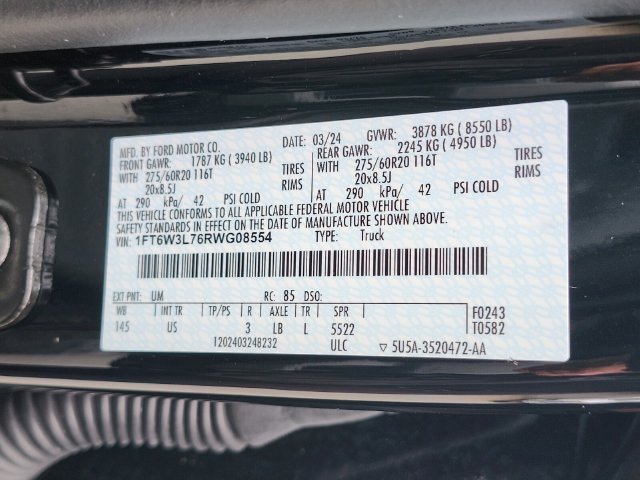 Certified 2024 Ford F150 Lightning Flash AWD/4WD image 33