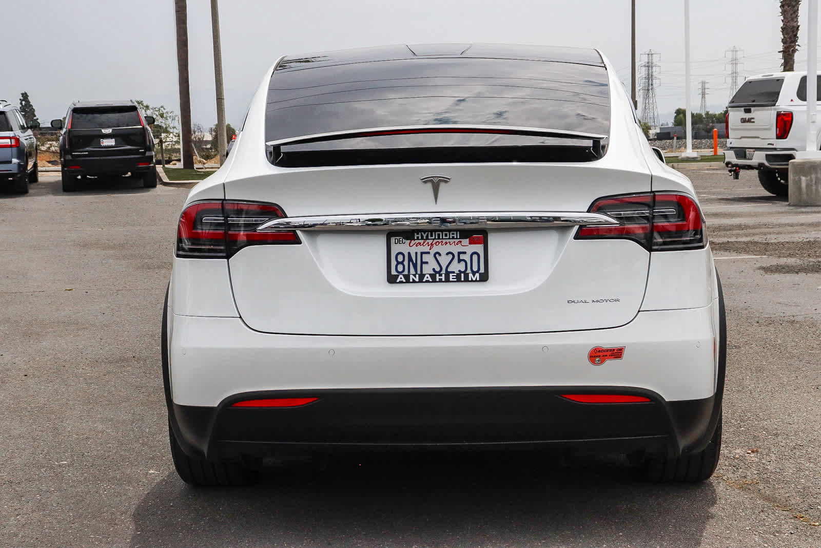 Used 2020 Tesla Model X Long Range AWD/4WD image 8